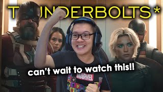 THIS LOOKS AWESOME  Reaction to Marvel Studios’ Thunderbolts D23 Special Look [upl. by Aya]