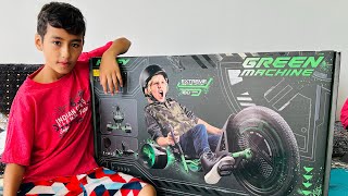 Unboxing HUFFY GREEN MACHINE TYPE 20 [upl. by Ynahteb672]