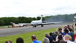 VC10 fast taxi Bruntingthorpe Airfield 280517 [upl. by Eiliab221]