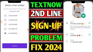 How to create textnow account 2023  TextNow is unavailable in your country  TextNow sign up method [upl. by Ailahs944]