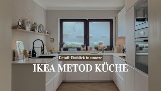 Ikea Metod Küche 🥐 Detail Einblick nach eineinhalb Jahren Nutzung ☕️ [upl. by Sholem710]