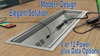 Oasis Power Data Trough  Conference Table Telecom Center [upl. by Alrac399]