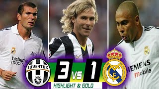 Juventus 31 Real Madrid  UCL SemiFinal 2nd Leg 20022003  Highlights amp Goals [upl. by Normandy]