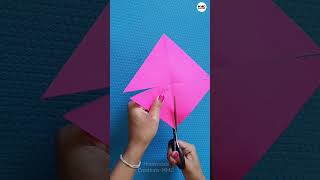 DIY Paper windmill origami  Easy Paper Craft  School project for kids youtubeshorts shorts [upl. by Eilla708]