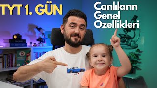 Canlıların Genel Özellikleri  39 Günde TYT Biyoloji Kampı  1 GÜN  yks2025 [upl. by Aneeres766]