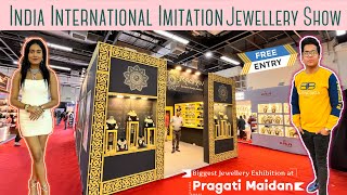 India International Imitation Jewellery show 2023  Imitation Jewellery  Jewellery Expo 2023 [upl. by Burne]