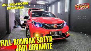 FULL ROMBAK BRIO SATYA JADI BRIO RS URBANITE‼️ [upl. by Aicemaj]