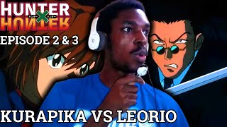 Hunter x Hunter 1999 Episode 2 and 3 Reaction [upl. by Haggerty201]