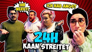 24H STUNDEN STREITET KAAN MIT ALLENaber alle wissen Bescheid bis auf DANIA Fieser Prank [upl. by Krenn]