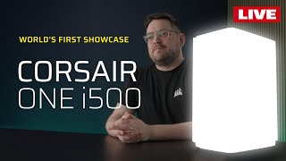 CORSAIR ONE i500 PC  Unveiling amp World First Showcase [upl. by Marijo720]