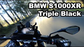 Breaking in the new bike  BMW S1000XR Triple Black [upl. by Ahsad]