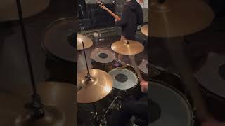 This guy went insane mode 🥁🔥 groove drumming rock ￼ [upl. by Ameerahs]