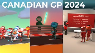 Canadian GP 2024  Highlights  Formula 1 Comedy [upl. by Deerc]