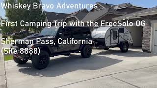 Braxton Creek FreeSolo OG Trailer  First Camping trip and how it all went [upl. by Ymas]