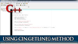 Using cingetline method in C [upl. by Enelyak]