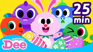 Easter Compilation  Bunny Runny Bun Bun 🐇  More  Dragon Dee Songs for Children [upl. by Carey]