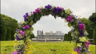 Hiroshima Flower Festival🇯🇵LIVE Walking in Japan [upl. by Accever755]