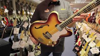 Hofner Verythin Bass Sunburst [upl. by Anned]