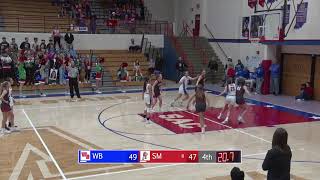 Western Boone VS Southmont Varsity Girls Basketball 121523 [upl. by Herries]