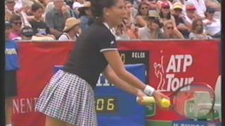 1996 Peters International Monica Seles vs D Monami [upl. by Erdei]