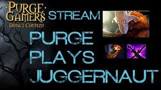 Dota 2 Purge plays Juggernaut [upl. by Nlocnil]