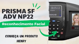 Henry Prisma SF ADV Facial NP 22 conheça o Relógio de Ponto Facial da Henry  Digimatec [upl. by Tarrel]