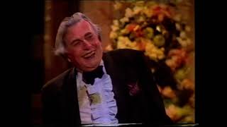 Barry Humphries RIP Bafta Awards 1985 VERY FUNNY [upl. by Hallvard]