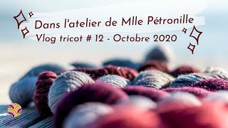 Vlog 12 oct 2020  du tricot au crochet [upl. by Lacie]