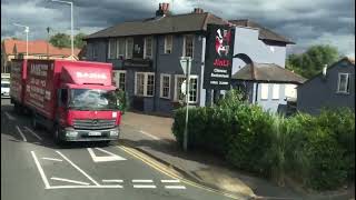 U5 Bus Route Uxbridge Hayes And Harlington [upl. by Armelda888]