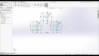 Curso de Solidworks para iniciantes  Comando Cópias no Esboço [upl. by Uhp]