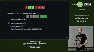 Fun with Flags  C Typesafe Bitwise Operations  Tobias Loew  CNow 2024 [upl. by Alber]