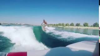 EYWOA Staff amp Team Tricks Wakesurf UAE Fab Jump Start [upl. by Cort313]