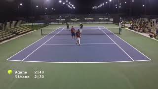 40 div  Agana Lights vs Nissan Titans 10032023  Guam tennis [upl. by Henghold664]