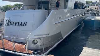 Yacht collides with fishing vessel in Edgartown Harbor [upl. by Oiziruam174]