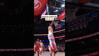 Atlanta Hawks LOB City traeyoung hawks atlantahawks lobcity [upl. by Nilla]