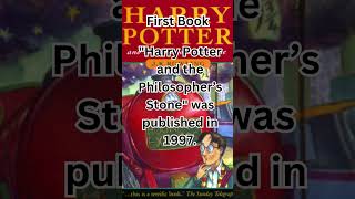 The Story Behind the First Harry Potter Book The Philosophers Stone shorts [upl. by Ecyrb]