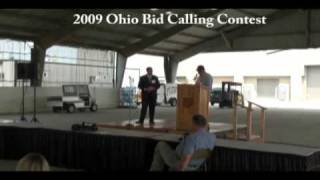 Curt Yoder  2009 Ohio Bid Calling Champion [upl. by Redwine]