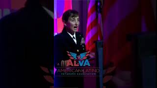 Vice Admiral Yvette Davids  Part 1 hispanic latino military veteran heritage [upl. by Drol]