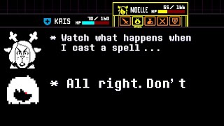 What happens if You ABANDON Snowgrave at the Last Moment Deltarune chapter 2 [upl. by Barnes]