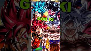 USING EVERY GOD KI FORM GOKU HAS ACHIEVED  dblegends dbl dragonballlegends dblshorts [upl. by Suhploda]