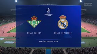 Final de Champions Betis vs Real Madrid [upl. by Aeynod764]