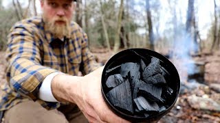 Charcoal Making for the Woodsman [upl. by Llertnom]