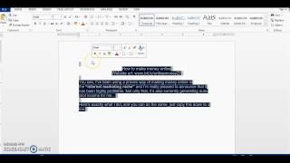 How to remove highlights or background color from pasted text in Microsoft Word [upl. by Durning]