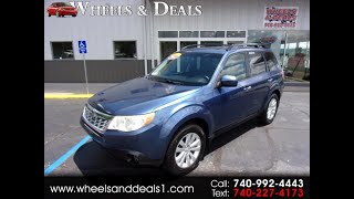 2012 SUBARU FORESTER 25X LIMITED WITH ONLY 64876 MILES [upl. by Idnahc299]