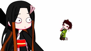 rapper x singer meme thing  GC and KNY  Tanjiro and Nezuko [upl. by Lleret]