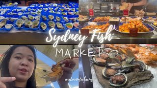 Pinoy in Australia Vlog Sydney Fish Market  Ganito Ang Palengke sa Australia  Travel and Food [upl. by Eyks]