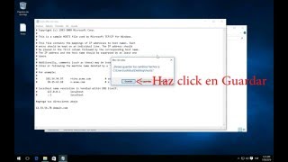 Como Editar el archivo Hosts en Windows 10 [upl. by Nerrag770]