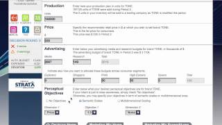 Markstrat Tutorial  Perceptual Advertising [upl. by Damien]