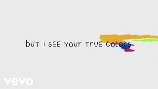 Cyndi Lauper  True Colors Official Lyric Video [upl. by Adnarb127]