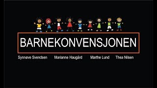 Barnekonvensjonen [upl. by Sofko735]